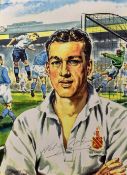 Nat Lofthouse Signed Colour Print limited edition with artist details to bottom left corner Walt
