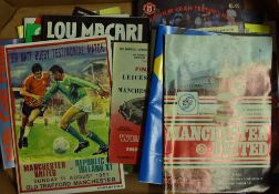 Collection of Manchester Utd big match football programmes to include 1999 European Final, 2017