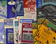 1962/1963 Wolverhampton Wanderers match programmes to include homes (24) including Honved (F),