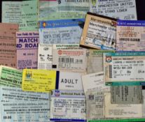 Manchester Utd away match tickets to include 1963/1964 Combined United/City XI (Trautmann Test),