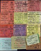 Manchester Utd home match tickets to include 1965/1966 Stoke City, Arsenal, Rotherham Utd (FAC),