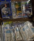 Collection of Tottenham Hotspur home match programmes to include 1960's (65), 1970's (87), 1980's (