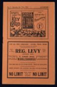 1933/1934 Middlesbrough v Liverpool match programme 21 October 1933 at Ayresome Park. Good.