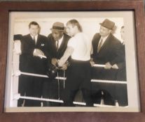 Boxing - Billy Walker 'Golden Boy' (b.1939) Heavyweight Boxer Original Photograph - taken in 1963