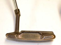 Ping Anser Putter with Phoenix Arizona Address - c/w remnants of original decal label to the shaft -