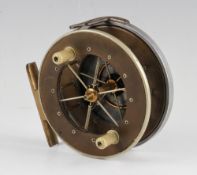 Rare Allcock Aerial Roller Back Reel: 4.5