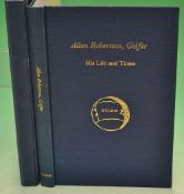 Adamson- Beaton, Alistair signed - 'Allan Robertson, Golfer. His Life and Times' research into the