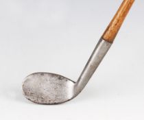 Scarce Tom Morris/Tom Stewart patent Elliptical cleek c.1891 - Pat no 3059 - c/w early snake cleek