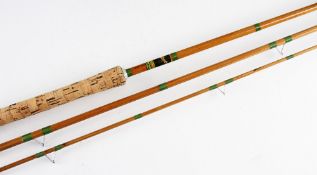 Fine Dave Austin Heavy duty split cane landing net - made June 2016 with 18