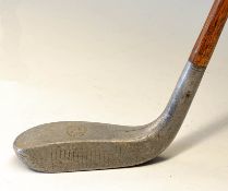 Standard Golf Co Mills L model alloy longnose putter - c/w makers shaft stamp just below original