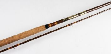 Abu Sweden Salmo Fly Rod - 12ft 2pc Abulon fibre - line 10# - with anodised screw reel locking