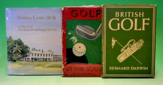 Variety of interesting golf books (3) - Darwin, Bernard 