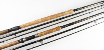 2x Daiwa Carbon Salmon Rods: Daiwa Whisker Kevlar Tournament Osprey Fly 16ft 3pc - line 11-12# -