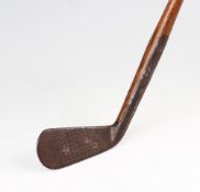 Rare Seeley's Patent Dated 1912 two steel prong hosel neck fitted with spliced shaft - 4.5