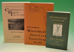 Georgiady, Peter (3) one signed - 