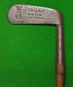 Archie Compston 100% patent straight blade putter - featuring the patent bent shaft with square