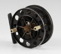 Rare Lemax Fabrication Suisse Aerial centre pin reel - 3.5