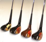 4x various MacGregor No. 5 woods - incl Jack Nicklaus VIP. Jack Nicklaus Master, Ambassador model