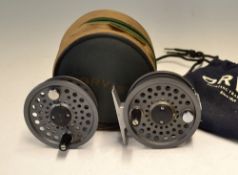 Orvis Battenkill 3/4 Disc fly reel c/w spare spool - with smooth alloy foot, dual 
