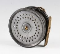 C. Farlow and Co Ltd London Perfect style alloy salmon fly reel: 4