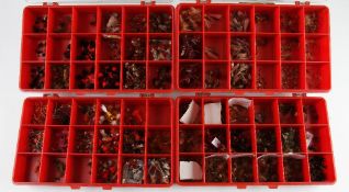 Enormous number of fishing flies - contained in 6x plastic compartmental boxes each containing
