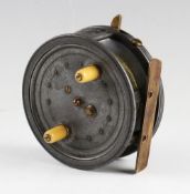 Dingley Silex style optional check casting salmon reel - 4