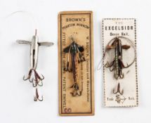 3 early named minnows - 2x on the original makers cards incl a Milwards Excelsior and a Browns