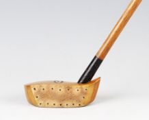 Rare Anderson and Sons Edinburgh Patent Boat-Shaped centre shaft driver - attractive ivory colour