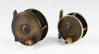 2x Army & Navy Brass Reels: 2.25