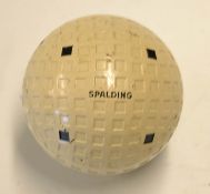 Fine Spalding Kro-flite square mesh dimple golf ball - good pole stamp markings - appears unused