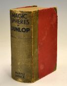 1920's Rare Golf Ball Box - Faux Dunlop Book Golf Ball box - titled to the spine 