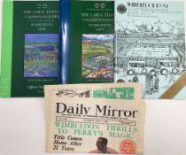 Tennis Programmes - Lawn Tennis Championships 1992 22nd June - 5th July, 1997 day 8 23rd June -