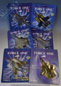 Selection of ERTL Force One Diecast Aircraft to include A-10 Thunderbolt II (2), Kamov Hokum, Mil