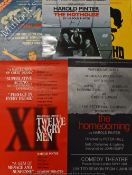 Theatre Posters – 7x Comedy Theatre Posters – including Steaming, Groucho, Separation and Moonlight,