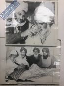 India & Punjab – Sant Fateh Singh Photos - Two vintage press photographs of Sikh Leader Sant Fateh