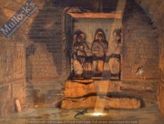 Carl Weaner 1808 – 1894 Original Photograph of ‘Tomb in El-Kab’ 38 x 28cm