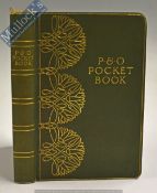 The P & O Pocket Book 1908 - An extensive 272 page guide about all their ships of this shipping line