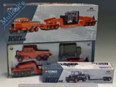 Corgi Classics 17603 ‘Siddle Cook’ Diecast Model Scammell Constructor and 24 Wheel Girder