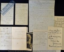 Collection of Historical Autographs: Mostly signed on letters by the following Duchess of
