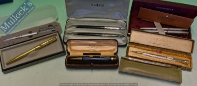 Selection of Writing Implements To consist of Eversharp propelling pencil, Sheaffer 3x pen set,