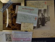 Crystoleum Image - Photograph of a man bequeathing his love to a young woman 33 x 25cm together with