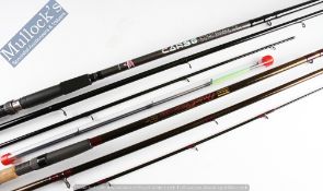 Fishing Rods - 2x carbon feeder rods to include Pro-Performance Carbo 12 ft 4 pc with 2 tips and a