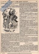 India & Punjab – Maharajah Duleep Singh Cartoon - An antique 19th century engraving depicting