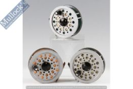 Fishing Reels - Shakespeare Beaulite trout fly reels - all with lines to incl Float WF9, ST WF 9,