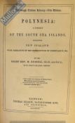New Zealand - Polynesia And New Zealand by M. Russell 1849 Book First Edition. An interesting 449