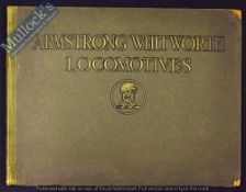 Armstrong Whitworth Locomotives 1920s Catalogue - Scotswood Works. Newcastle. Fine large