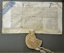 King Henry “Royal Pardon” 1458 For William Bulkeley in Eyton, Cheshire - in relation to
