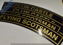 Railway – Country Connection Colour Print on board, measures 80x60cm approx. together with Clun