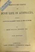 Australia - Recollections of Bush Life In Australia 1850 Book - by Henry William Haygarth. First