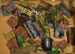 Britain’s Floral Garden Selection of metal fences, trees, gates, flower beds (Box)